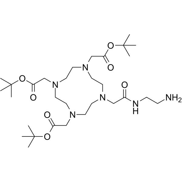 2-Aminoethyl-mono-amide-DOTA-tris(tBu ester)图片