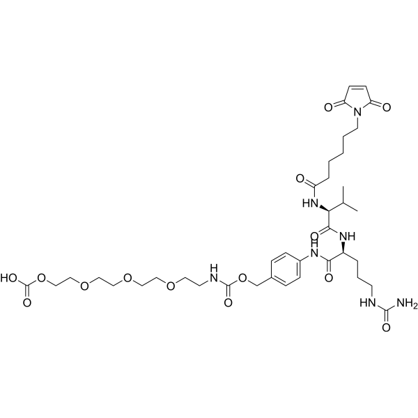 MC-Val-Cit-PABA-amide-PEG4-COOH图片