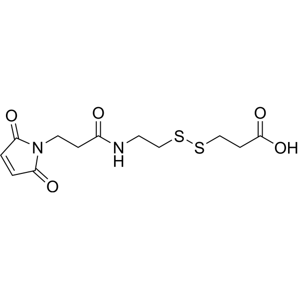 Mal-NH-ethyl-SS-propionic acid图片