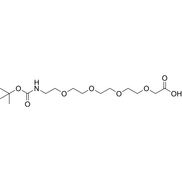 Boc-NH-PEG4-CH2COOH图片