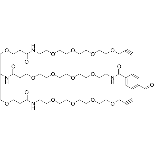 Ald-Ph-PEG4-bis-PEG4-propargylͼƬ