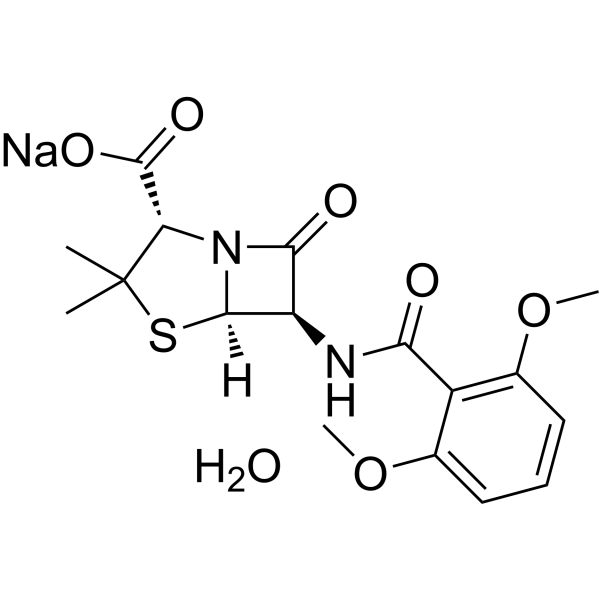 Methicillin sodium hydrate图片