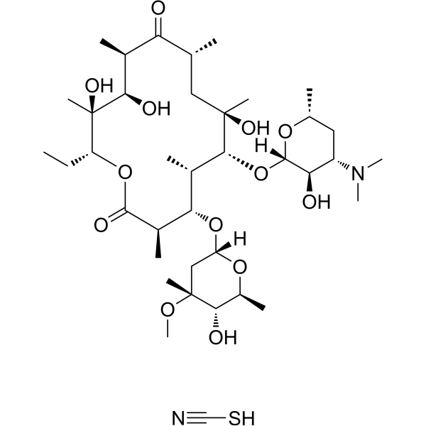 Erythromycin thiocyanateͼƬ