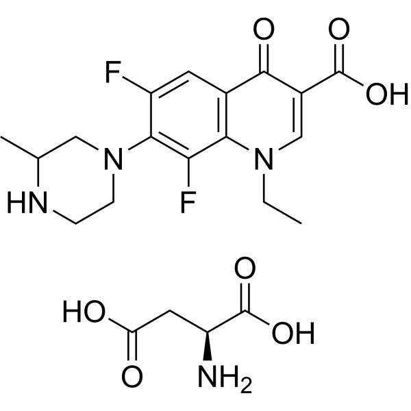 Lomefloxacin(aspartate)ͼƬ