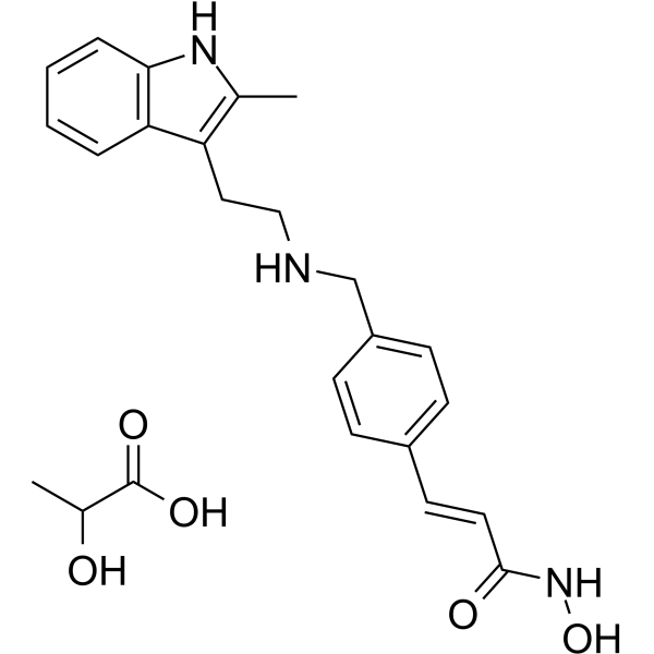 Panobinostat lactate图片