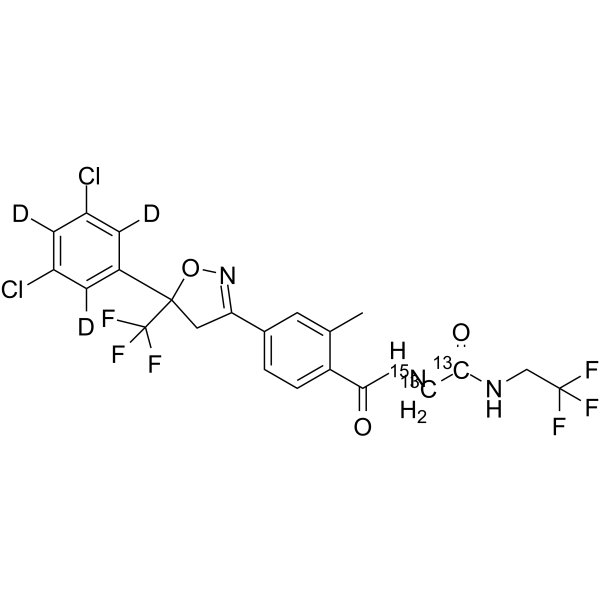 Fluralaner-13C2,15N,d3ͼƬ