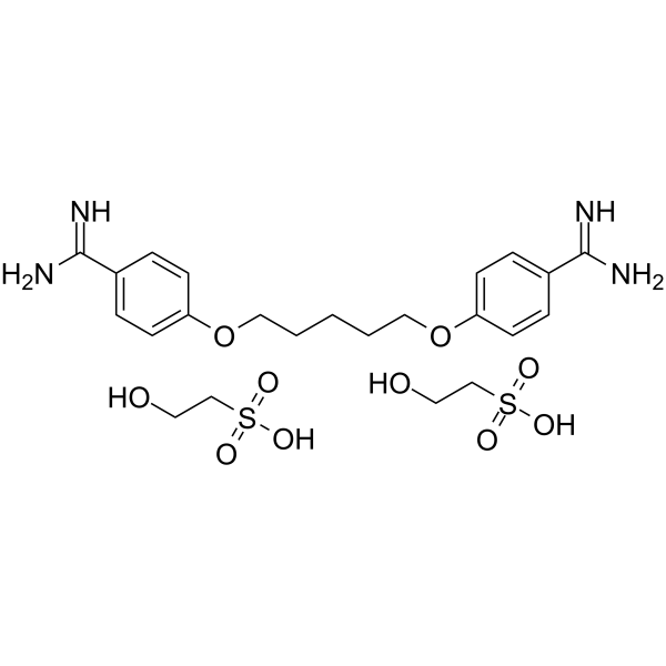 Pentamidine isethionate图片