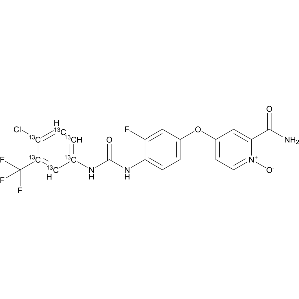 Regorafenib N-oxide and N-desmethyl(M5)-13C6ͼƬ