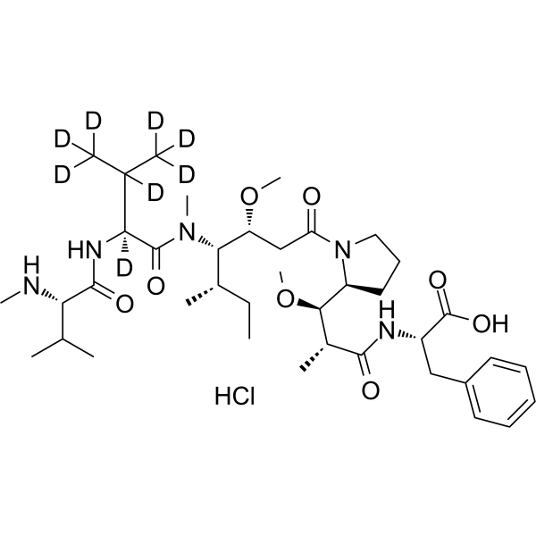 MMAF-d8 hydrochloride图片