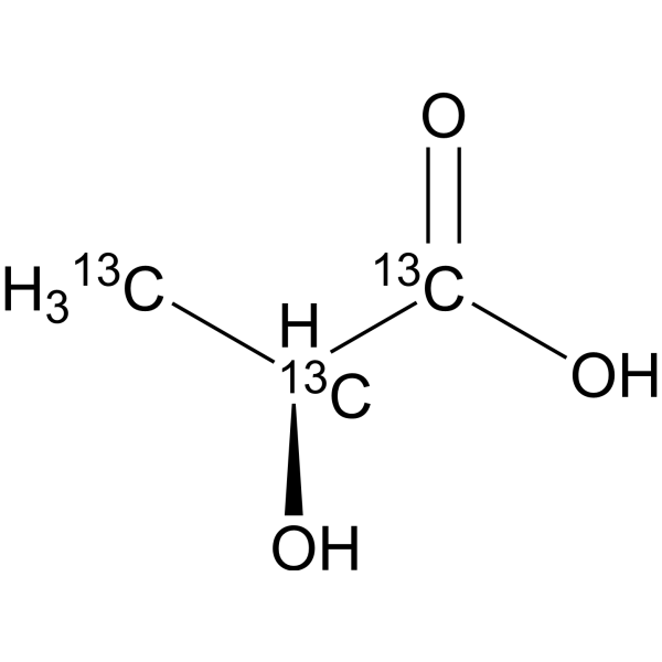 L-Lactic acid-13C3图片