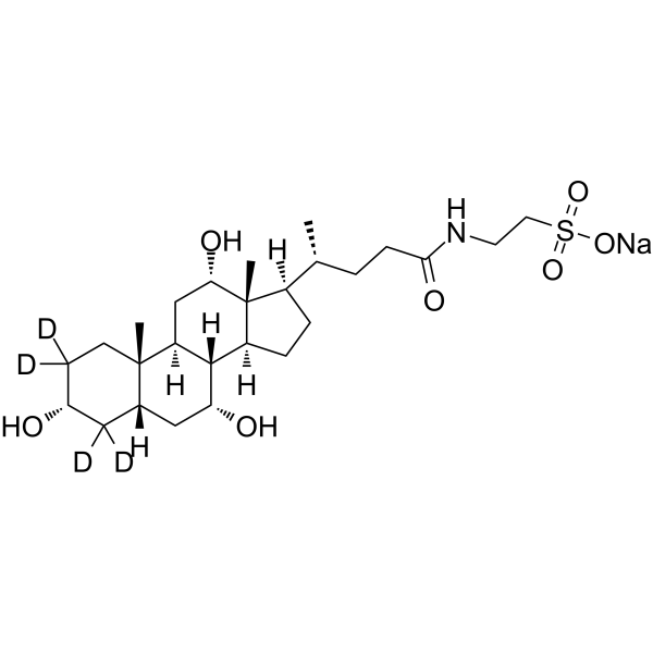 Taurocholic acid-d4 sodiumͼƬ