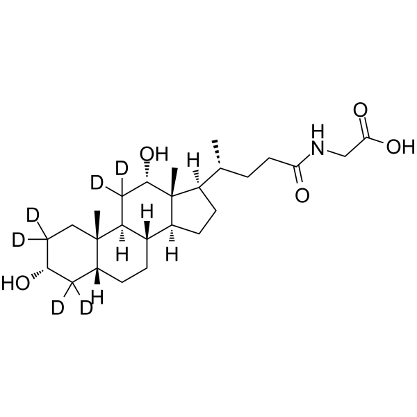 Glycodeoxycholic acid-d6图片