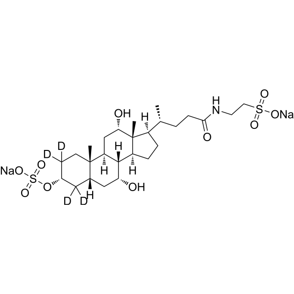 Taurocholic acid 3-sulfate-d4 disodiumͼƬ