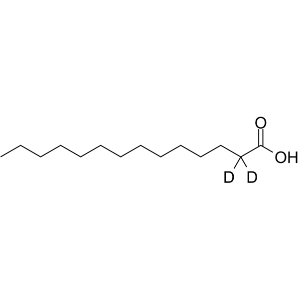 Myristic Acid-d2图片