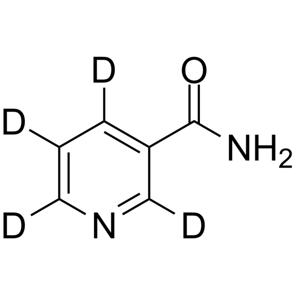 Nicotinamide-d4图片