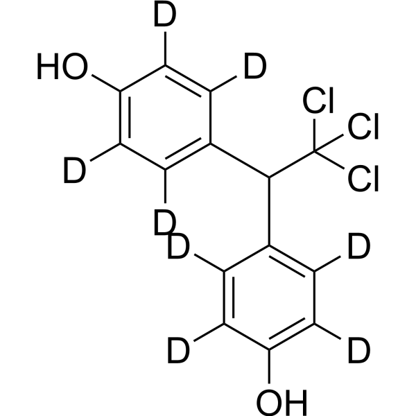 2,2-Bis(p-hydroxyphenyl)-1,1,1-trichloroethane-d8ͼƬ