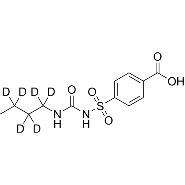 4-(N-(Butylcarbamoyl)sulfamoyl)benzoic acid-d6ͼƬ