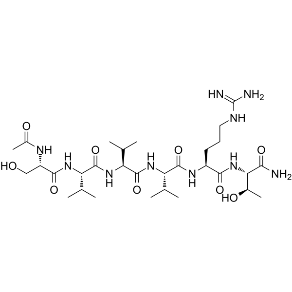 Ac-SVVVRT-NH2图片