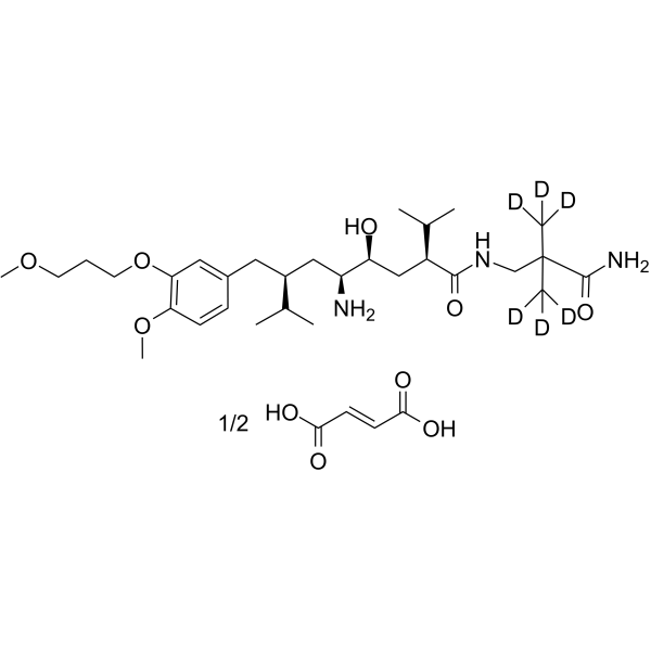 Aliskiren-d6 hemifumarateͼƬ