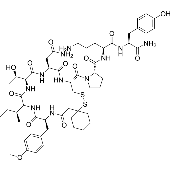 (d(CH2)51,Tyr(Me)2,Thr4,Orn8,Tyr-NH29)-VasotocinͼƬ