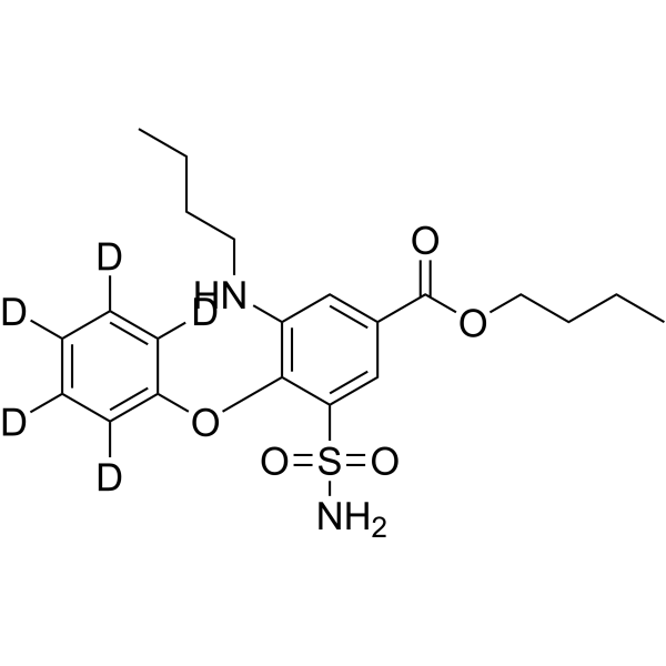 Bumetanide-d5 Butyl Ester图片