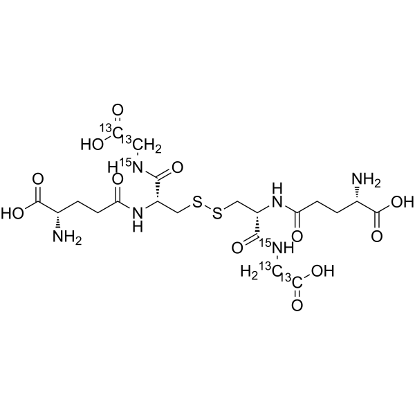 Glutathione oxidized-13C4,15N2ͼƬ