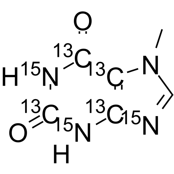 3-Methylxanthine-13C4,15N3ͼƬ