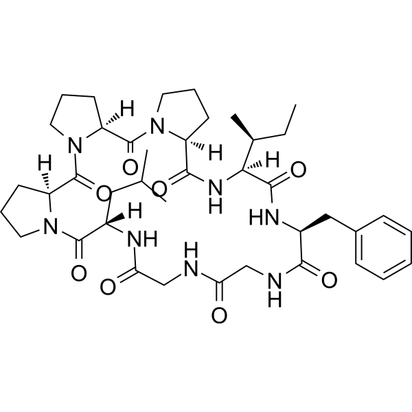 Heterophyllin B图片