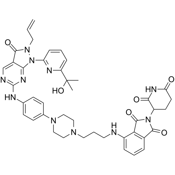 Pomalidomide-C3-adavosertib图片