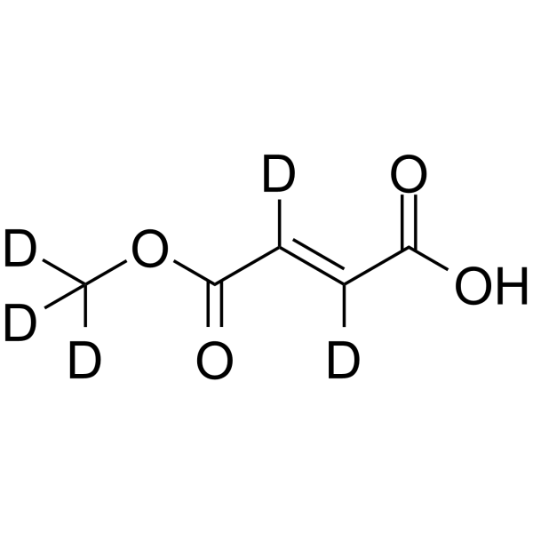 Monomethyl fumarate-d5图片