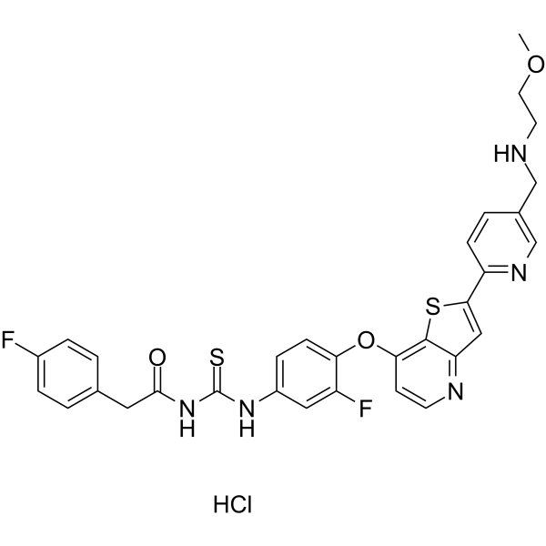 Glesatinib hydrochlorideͼƬ