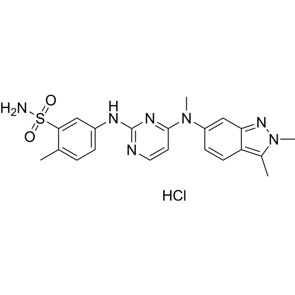 Pazopanib Hydrochloride图片