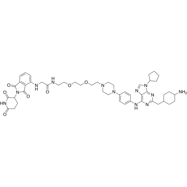 PROTAC FLT3/CDK9 degrader-1ͼƬ