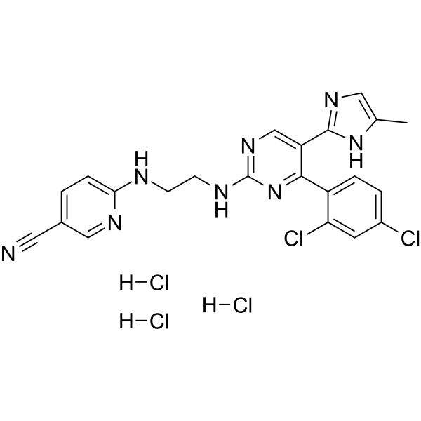 Laduviglusib trihydrochloride图片