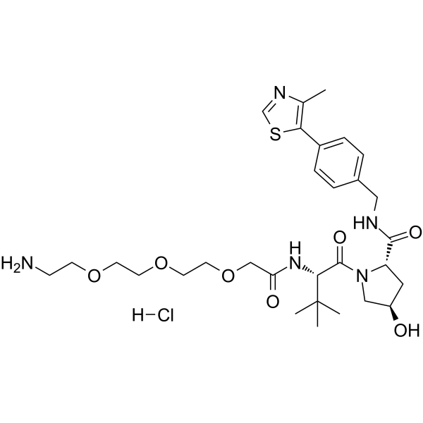 (S,R,S)-AHPC-PEG3-NH2 hydrochlorideͼƬ