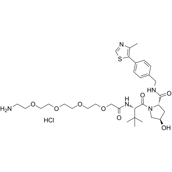 (S,R,S)-AHPC-PEG4-NH2 hydrochlorideͼƬ