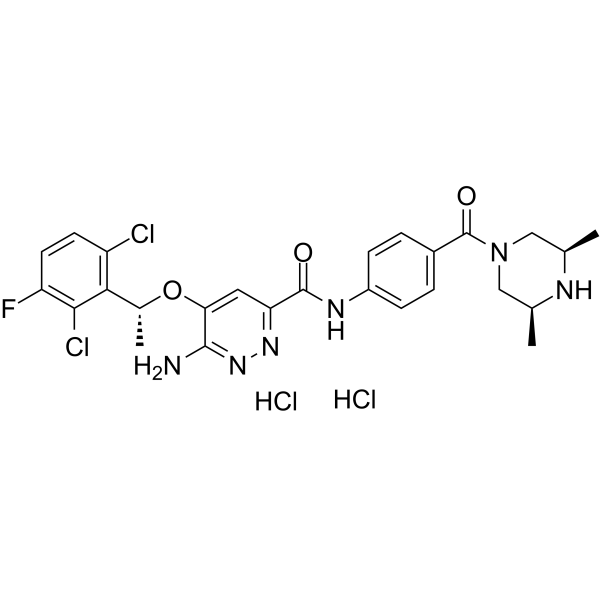 Ensartinib dihydrochlorideͼƬ