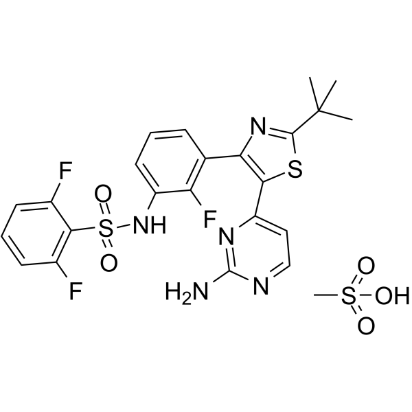 Dabrafenib Mesylate图片