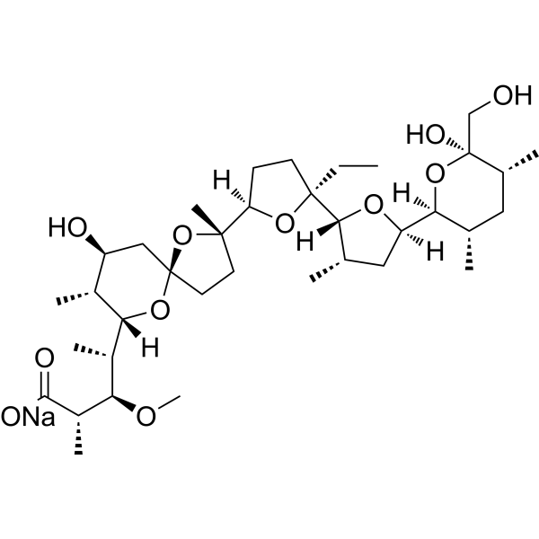 Monensin sodium salt图片