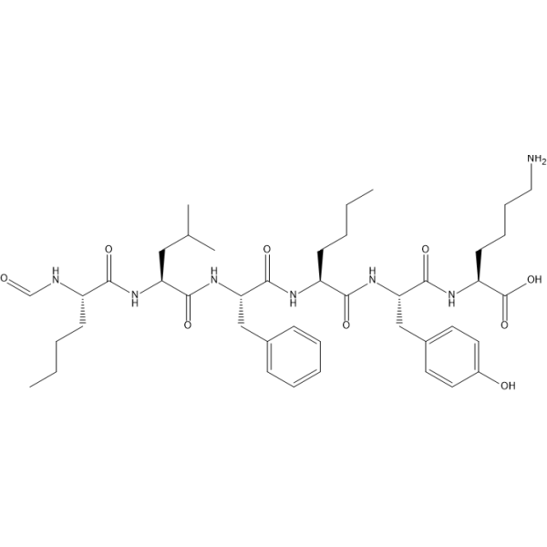 N-Formyl-Nle-Leu-Phe-Nle-Tyr-LysͼƬ