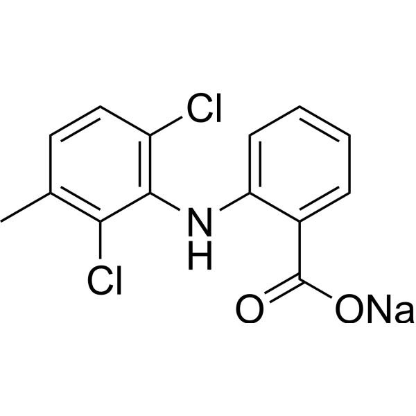 Meclofenamic acid sodium图片