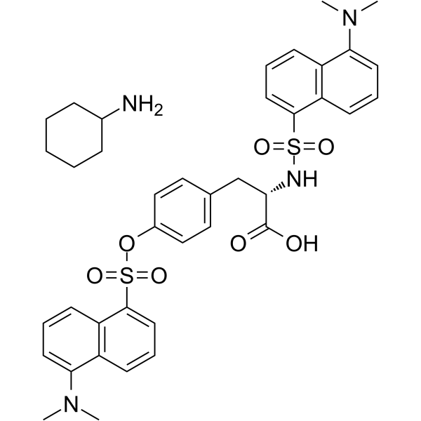 N,O-Didansyl-L-tyrosine cyclohexylammoniumͼƬ