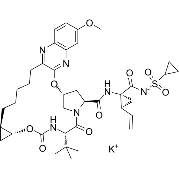 Grazoprevir potassium saltͼƬ