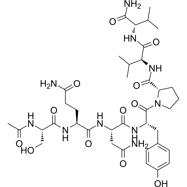 Ac-Ser-Gln-Asn-Tyr-Pro-Val-Val-NH2ͼƬ