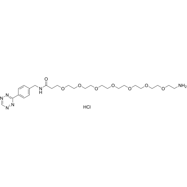 Tetrazine-PEG7-amine hydrochlorideͼƬ