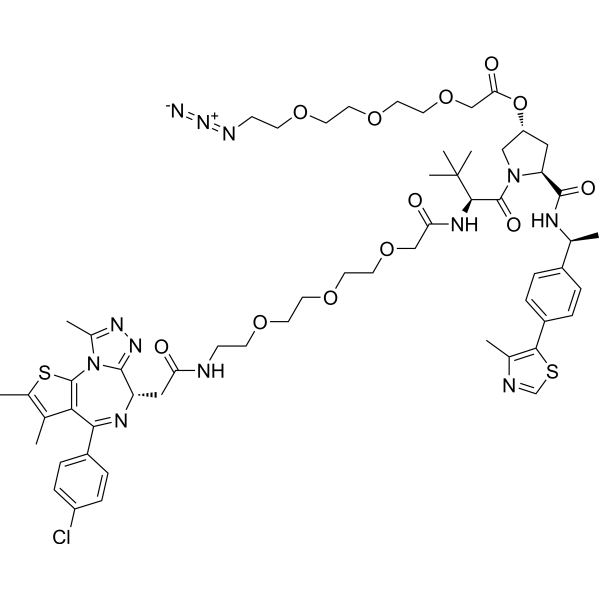 PROTAC BRD4 Degrader-5-CO-PEG3-N3ͼƬ