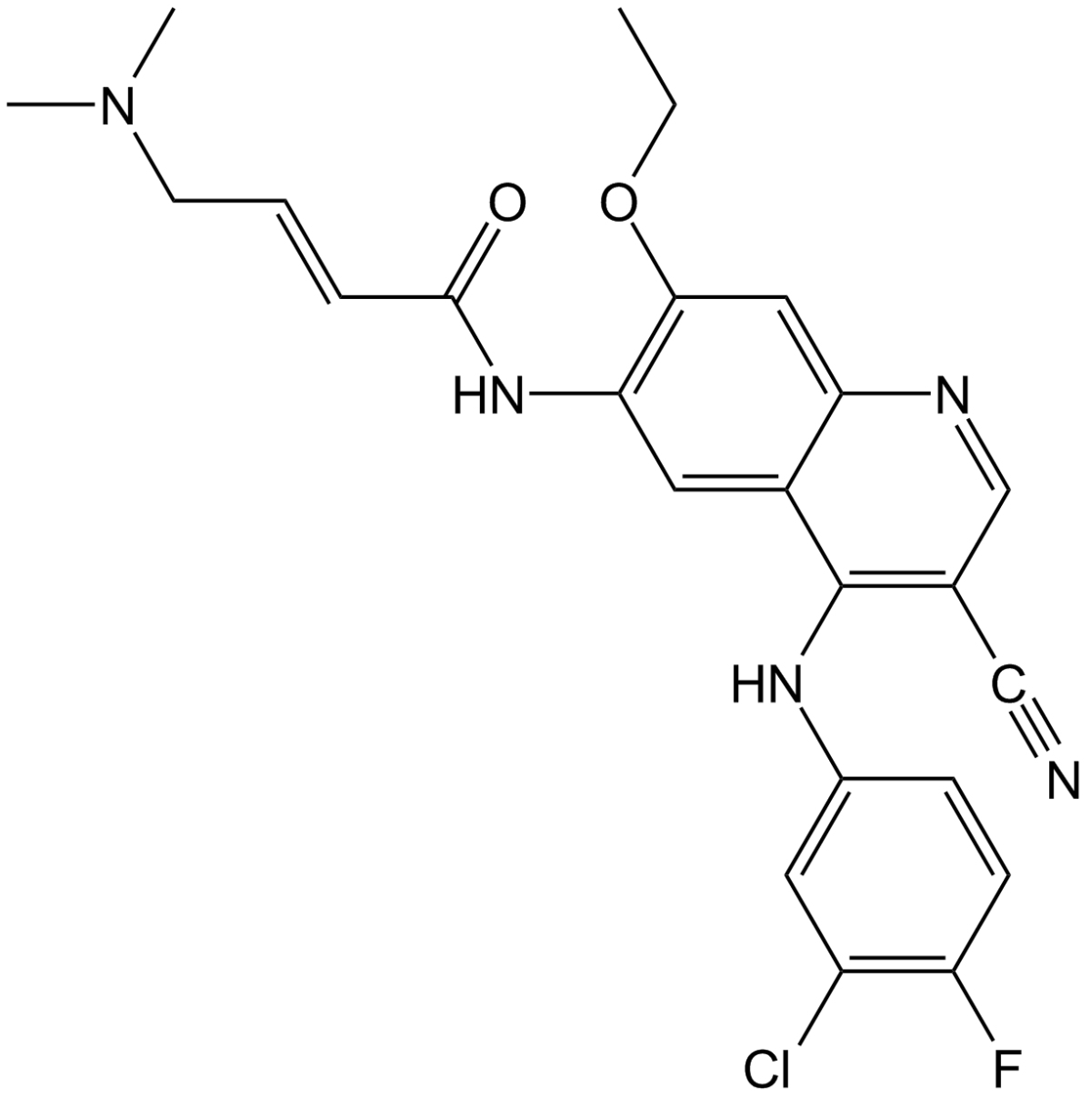 Pelitinib(EKB-569)ͼƬ