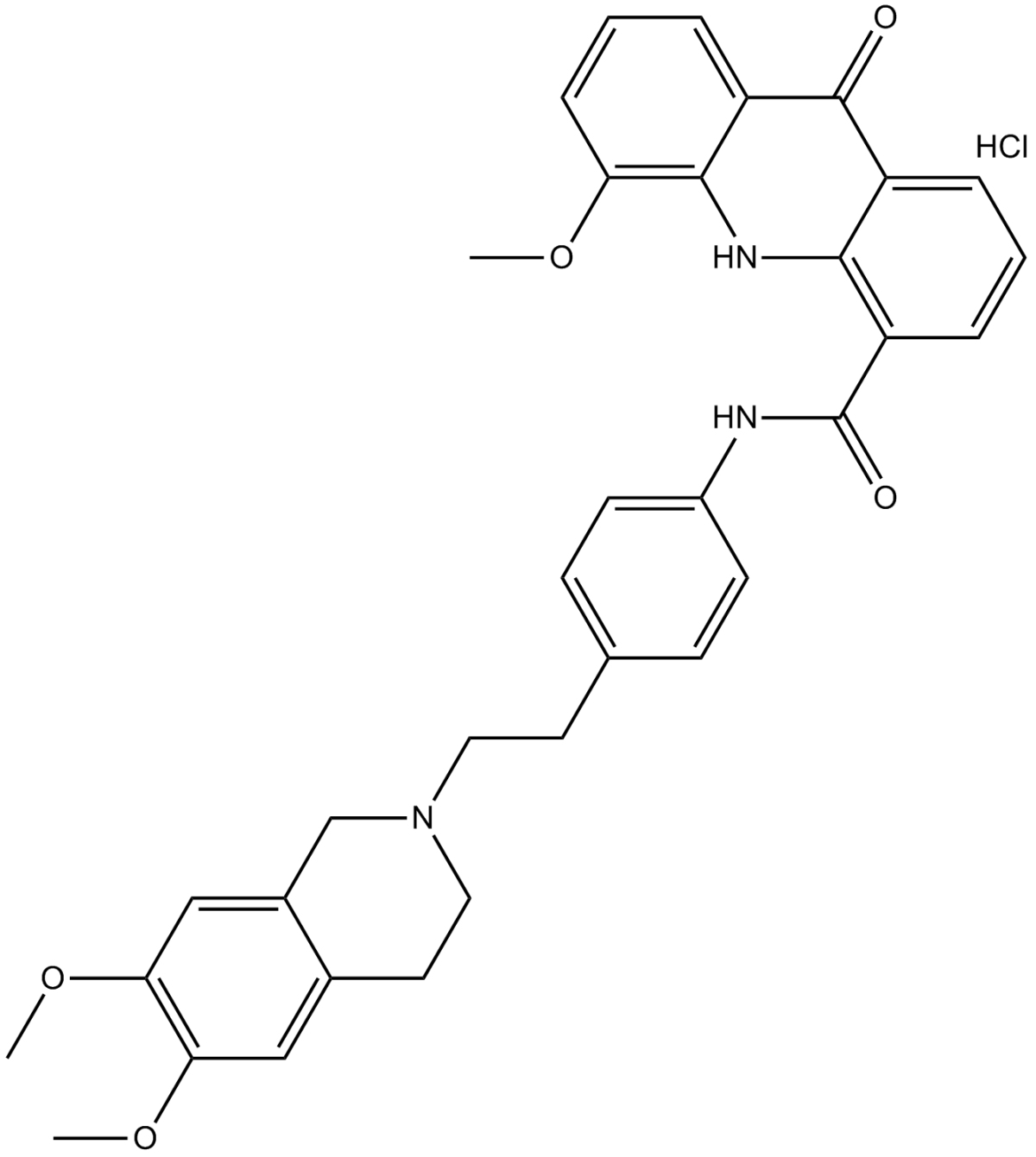 Elacridar hydrochlorideͼƬ