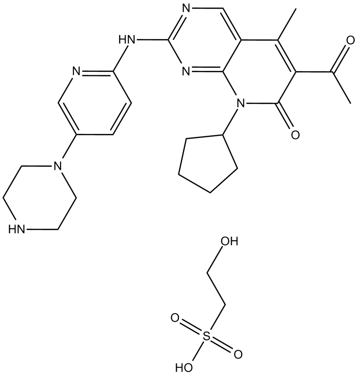 Palbociclib(PD0332991)IsethionateͼƬ