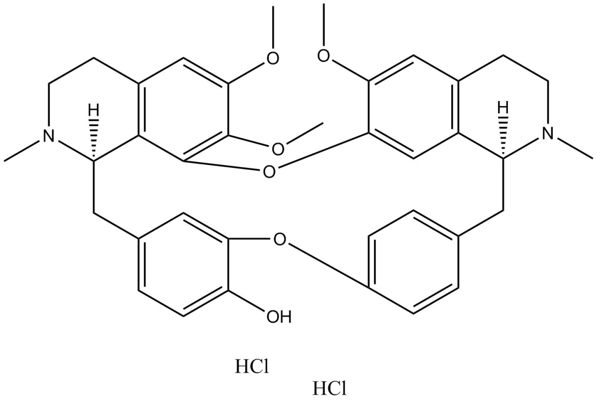 Berbamine hydrochloride图片